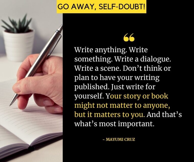 how to banish self doubt