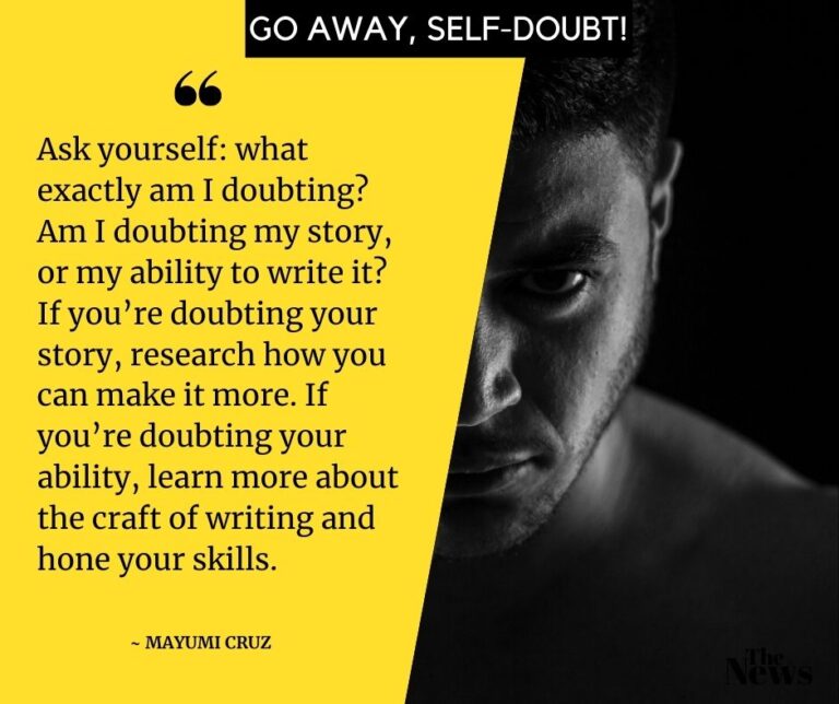 how to banish self doubt