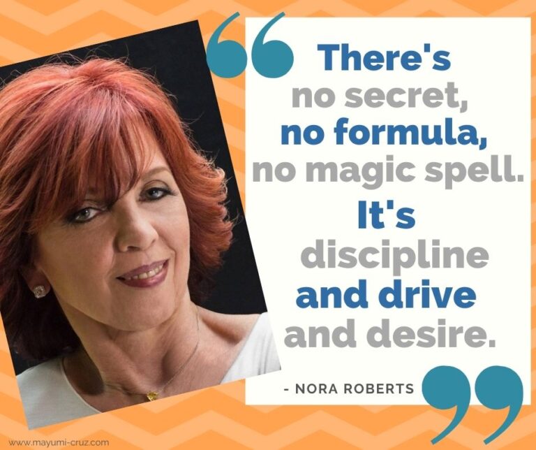 How to be Nora Roberts