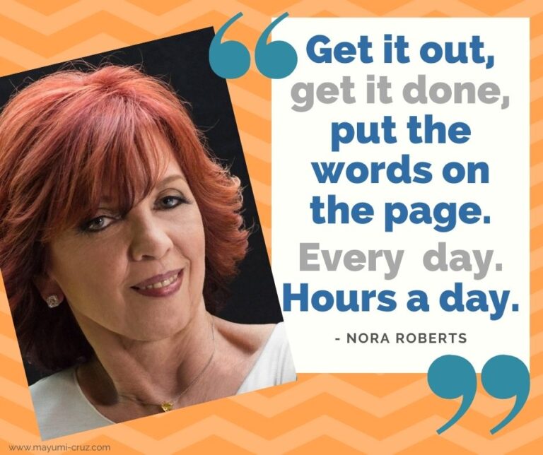 How to be Nora Roberts