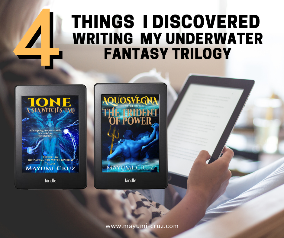 4 Things I discovered writing my underwater fantasy trilogy