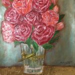 Full Blooms painting Galerie Mayumi