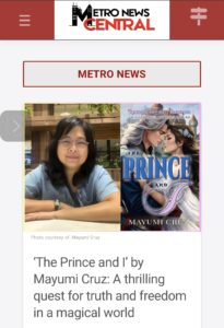 The Prince and I Book Feature and Review