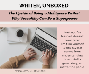 Blog Post Featured Image of Writer Unboxed: The Upside of Being a Multigenre Writer